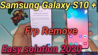 Samsung Galaxy S10+ /S10/Note10/Note10+ Frp Bypass /Google Account Remove Android 10 New Method 2020