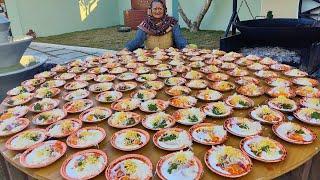 ALOO TIKKI CHAAT Prepared by My Granny | Chaat Recipe | Indian Street Food | Veg Village Food