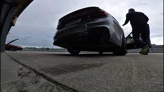 BMW 540i - Remus exhaust - warmed up