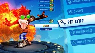 CTR: Nitro-Fueled - Pit Stop RUSTLAND GRAND PRIX | Buying Everything