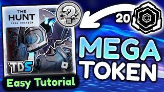 How To Get MEGA TOKEN FAST In Tower Defense Simulator (Roblox Event) [20]