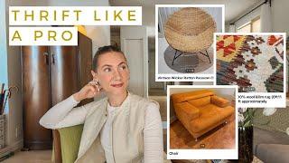 Thrift Store & Marketplace Finds: 5 Tips Every Design Lover Needs