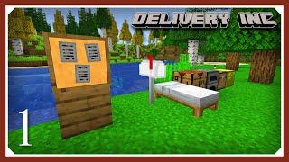 Delivery Inc Modpack | Starting Delivery Inc! | E01 | 1.16.5 Quest Modpack