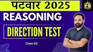 RSSB Raj. Patwari 2025 Reasoning | Direction Test Class-02 | Reasoning Rishi Sir