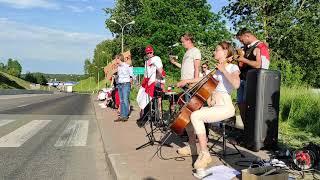 Акция протеста на погранпереходе Бобровники. День второй.