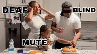 VLOGMAS DAY 9: Blind, Deaf And Mute Baking Challenge