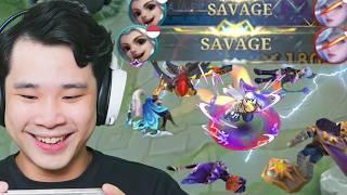 Savage 2x Pakai Harith Hero Tersakit! (Mobile Legends)