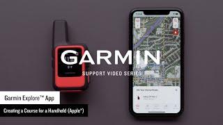 Garmin Support | inReach® Mini 2 | Course Creation in the Garmin Explore™ App (Apple®)