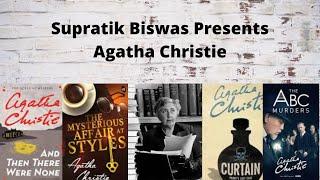 Supratik Biswas Presents -Agatha Christie - The Queen of  Suspense and Mystery