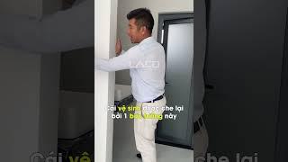 Giải Pháp Thiết Kế Nhà Vệ Sinh Chung Cho Nhiều Thành Viên Sử Dụng - XÂY NHÀ TRỌN GÓI LACO #shorts