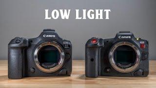 Canon R5 II vs R5C - Low Light