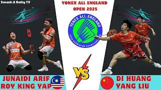 Di Huang - Yang Liu vs Junaidi Arif - Roy King Yap - YONEX All England Open 2025