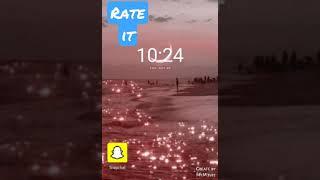 my lock screen rate it