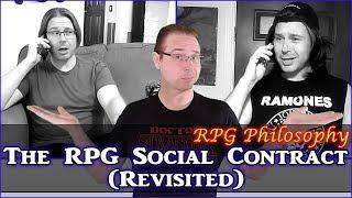 The RPG Social Contract (Revisited) - RPG Philosophy
