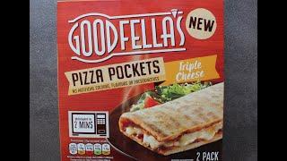 Goodfella's PIZZA POCKETS TRIPLE CHEESE Taste Test Review