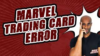First CGC Marvel Error Card  Marvel Trading Cards Unboxing @CGC Trading Cards
