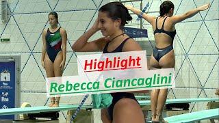 Women's Diving | Rebecca Ciancaglini | Beautiful italian diver | Highlight #diving