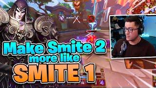 SHOULD THEY MAKE DAMAGE SPIKES MORE LIKE OG SMITE? - Thanatos Smite 1 Gameplay