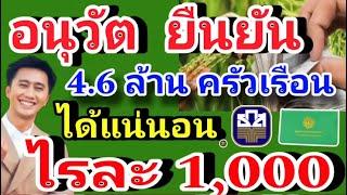 #อนุวัต เเจ้งชัดเเล้ว #เงินไร่ละ 1,000 #เงินประกันรายได้ข้าว #เงินชาวนา จ่ายวันไหน คลิปนี้มีคำตอบ