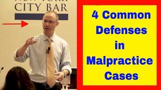 4 Common Defenses We See in Medical Malpractice Cases; NY Attorney Gerry Oginski Explains