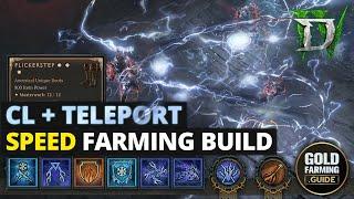 Chain Lightning Teleport Speedfarming - The Fastest Sorcerer Build in Season 6 Vessel of Hatred VoH