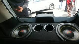 Car subwoofer 12" 16000 Watt Audio Fusion Power !! Rocking car