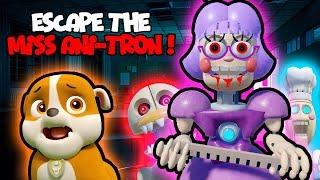 Escape Miss Ani-Tron's Detention! | Roblox Funny Moments | Rubbles Escape in Roblox #obby  #roblox