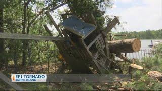 EF-1 Tornado confirmed on Johns Island