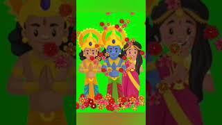 Animated green screen Lord Ram #animationworld #cartoon | For full vedio visit my channel