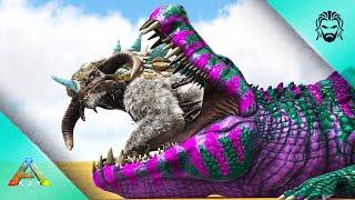 Can My Mutated Deinosuchus Eat An Ice Titan? - ARK Survival Evolved [E105]