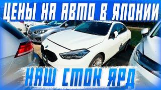 Авто из Японии за 700т.р! Обзор нашего сток ярда в Японии! Авто под заказ! Заказать авто с аукциона!