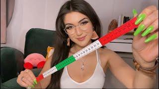 Fashion Student Measures You During Class - ASMR Personal Attention