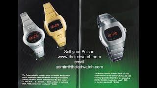 1976 PULSAR TIME COMPUTER LED WATCHES RADIO ADVERTS.