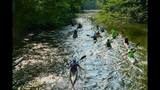 Lake to Lake Paddle Challenge kayak race '24 | Why I love hate canoes | Full combat canoe kayak race