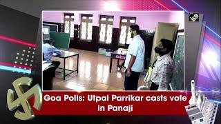 Goa Polls: Utpal Parrikar casts vote in Panaji