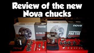 Nova Pro-tek woodturning chuck review !