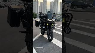 四川夏总全新春风800MT加装升级完毕，即将收到大玩具#春风800mt #摩托车改装 #拉力