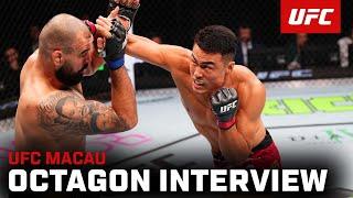 Zhang Mingyang Octagon Interview | UFC Macau