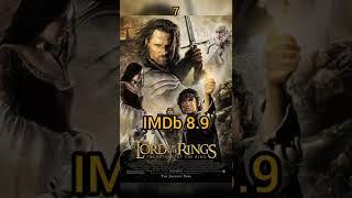 Top 10 IMDb rated Movies #imdb #movie #movies #9cubes