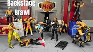 WWE Backstage Brawl Action Figure Match