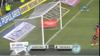 Queretaro 3-4 Pachuca, J17, C14, Estadio Corregidora, 25Abril2014