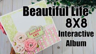 Beautiful Life 8x8 Interactive Mini Album