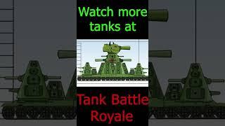 ️ Soviet Monsters Size Comparison ️ #TankBattleRoyale | Мультики про танки - #shorts