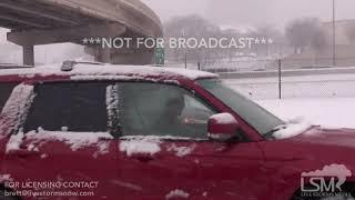 1-22-2018 Minneapolis, Ms Heavy Snowfall causes massive traffic jam throughout the Twin Cities