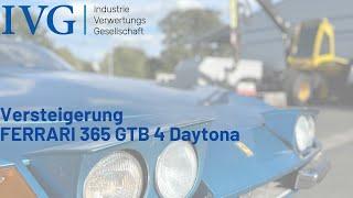 Versteigerung FERRARI 365 GTB 4 Daytona I IVG