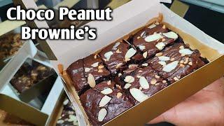 Choco peanut Brownies recipe na pang negosyo Madiskarteng Nanay by mhelchoice