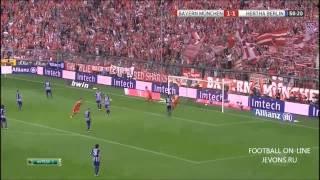 Bayern munich v Hertha berlin 3-2 26.10.2013 all Goal Highlights!