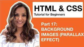 HTML CSS Tutorial for Beginners – 17 – Background Images