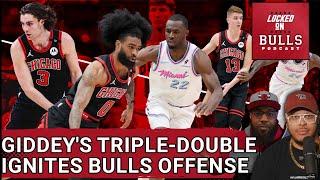 Giddey's Triple-Double IGNITES Bulls Offense Against Miami