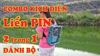 COMBO KÍCH CÁ LIỀN PIN TÍCH HỢP 2 TRONG 1 SIÊU GỌN NHẸ